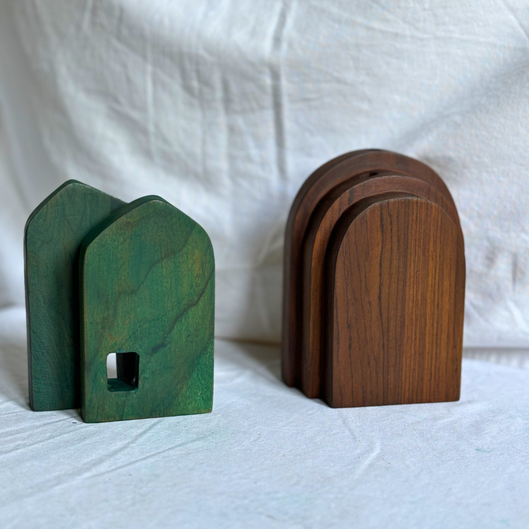 Porcupine Vases & Cottages