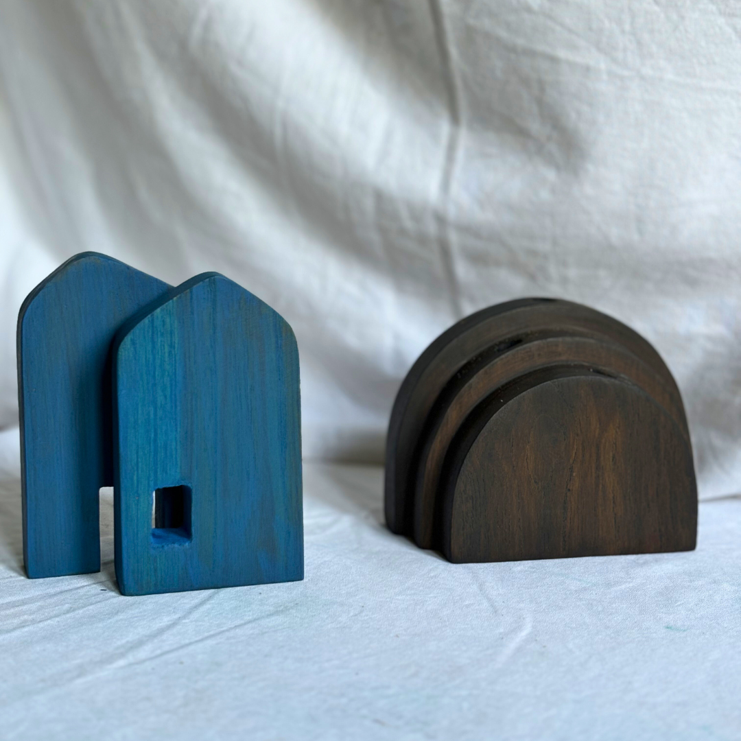 Porcupine Vases & Cottages