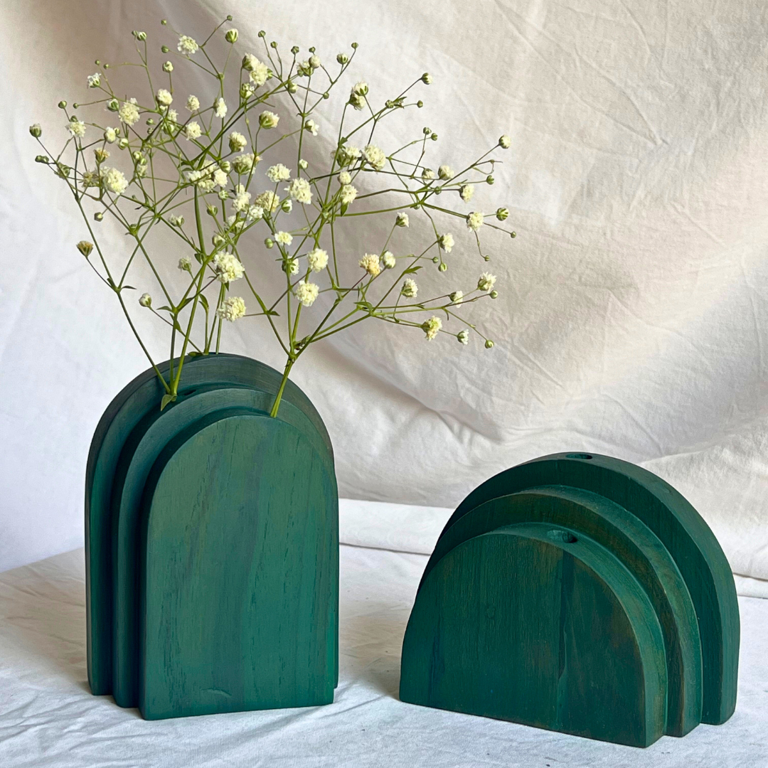 Porcupine Vases & Cottages