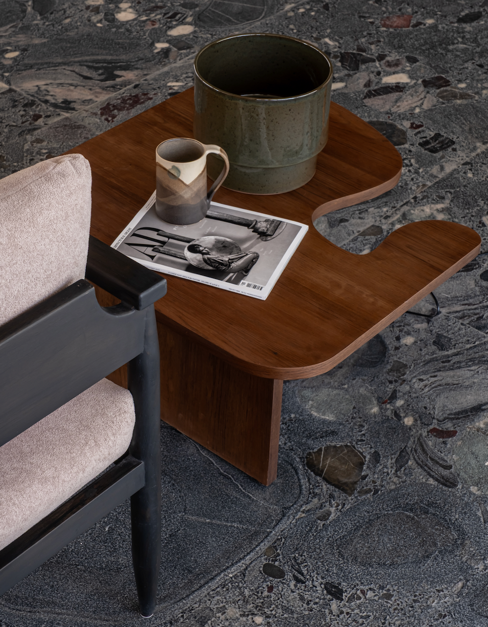 Notch Corner Table